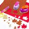 Sonjade Glitter Cardstock Paper NoShed Shimmer Glitter Papers Cut Craft and DIY Projects Card stock Sparkly Paper for Card Making 12 x 12 Inch 10 Sheets 250 GSM Orange
