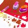Sonjade Glitter Cardstock Paper NoShed Shimmer Glitter Papers Cut Craft and DIY Projects Card stock Sparkly Paper for Card Making 12 x 12 Inch 10 Sheets 250 GSM Orange