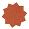 Sonjade Glitter Cardstock Paper NoShed Shimmer Glitter Papers Cut Craft and DIY Projects Card stock Sparkly Paper for Card Making 12 x 12 Inch 10 Sheets 250 GSM Orange