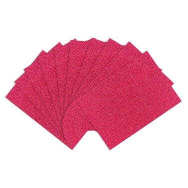 Sonjade Glitter Cardstock Paper NoShed Shimmer Glitter Papers Cut Craft and DIY Projects Card stock Sparkly Paper for Card Making 827 x 1169 Inch A4 Size 10 Sheets Dark Red