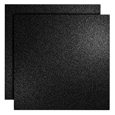 YINUOYOUJIA Black Glitter Cardstock Paper 12 Sheets 12 x 12 Heavyweight Glitter Cardstock Construction Premium Sparkly Paper for Cricut Machine Craft Scrapbooking DIY Projects Decorations 300GSM