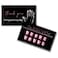 Boutique Marketing PressOn Nail Loyalty Punch Cards 50 Pack 2x35 inch Business Card Size DIY PressOn Nail Kit Black with Pink Nail Design