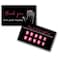 Boutique Marketing PressOn Nail Loyalty Punch Cards 50 Pack 2x35 inch Business Card Size DIY PressOn Nail Kit Black with Pink Nail Design