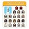 Needzo Learn The Rosary Catholic Educational Window Chart Mass Follow Along Tool for Kids 8 X 9 Inches