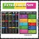Yisong 4 Pcs Commonly Confused Words Posters English Educational Poster Extra Large Grammar Learning Charts Other Ways to Say Synonyms for Elementary Middle High School Classroom Decoration 17 x 22 In