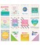 Carson Dellosa Education Creatively Inspired 12Piece Posters Motivational 85 x 11 Wall Art With Rainbows and Positive Affirmations for Bulletin Board Boho Decor Classroom Must Haves