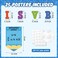Ctosree 25 Pieces Invisible Math Posters Classroom Decorations Educational Bulletin Board Math Posters Elementary Middle School Wall Decorations Supplies