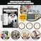 Decorably 16 Forms of Government and Economic Systems Social Studies Posters for Classroom 11x14in Educational MatteLaminated for High School Hallways Bulletin Boards Home Study Corner