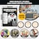 Decorably 16 Forms of Government and Economic Systems Social Studies Posters for Classroom 11x14in Educational MatteLaminated for High School Hallways Bulletin Boards Home Study Corner