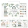 Hadley Designs 8 Calming Corner Posters for Classroom Must Haves Calm Down Corner Supplies with Emotions ChartSchool Counselor Mental Health Poster Feelings Chart For Kids Greenery Classroom Decor