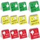 Harloon 48 Pcs I Need Help Mini Flip Chart Signs Self Assessment Cards Behavior Management Classroom Tools for Kids Teachers Classroom School Behavior Educational and Learning Activities Supplies