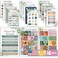 Hadley Designs 16 Educational Posters for Classroom Must Haves Laminated PreK Posters for Toddler Homeschool Essentials Toddler Preschool Learning Activities Kindergarten Classroom Decor