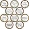 Wiooffen 50pcs Positive Sayings Accents Eucalyptus Motivational Classroom Cutouts Decors Growth Mindset Chips Inspirational Quotes Bulletin Board Class Door Decorations