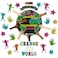Pajean 88 Pieces One World Together Classroom Decorations We Can Change The World Classroom Wall Decor We are and Together Hands Cutouts with Stars Cutouts for Classroom Decor Chalkboard Brights
