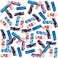 Fun Express Bulk Foam Pencil Grips 48 Pack Classroom Teacher Handouts and Writing Supplies for Kids