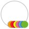 CLEVER SIGNS 30 Pcs 4 Vinyl Dots for Classroom and Kindergarten Perfect for Floor Marking School Games and Teaching Removable Floor Stickers for Classroom Line Up Spots for Classroom Floor WHITE