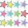 Fancy Land Jumbo Star Cutouts Bulletin Board Large Paper Star DieCuts Star Classroom Decorations for Back to School DIY Craft Supplies 12Pcs