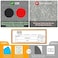 IKAYAS 50 Pcs 2 Inch Black Carpet Spot Markers Floor Dots Small Floor Circles Spots for Classroom Decoration Teacher Preshool Kids Supplies