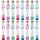 Junkin 32 Pcs Writing Tools Spacers for Writing Handwriting Spacer Tool Classroom Management Tools for Students to Learn Proper Word Spacing Spaceman