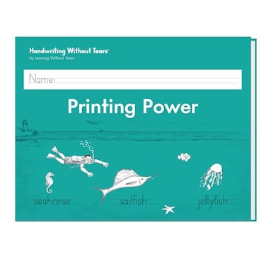 Learning Without Tears Printing Power Student Workbook Age 7 2nd Grade Handwriting Practice Writing Book School Home Language Arts Tutoring