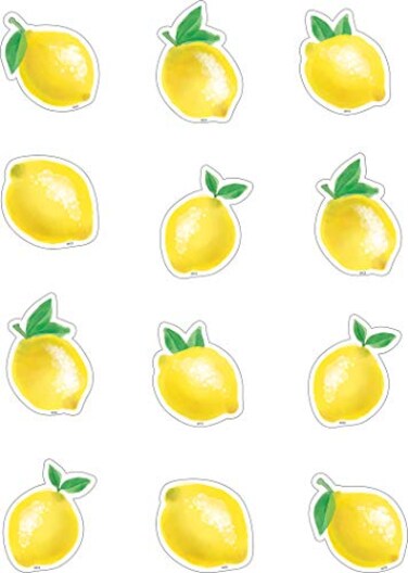 Teacher Created Resources Lemon Zest Mini Accents TCR8481