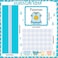 Eersida Visual 35 Pieces Schedule for Toddlers Autism Learning Materials Kids Routine Cards Visual Wall Planner 2 Chore Chart Schedule Board for Home School 2 Rough Strips 35 Hook and Loop DotsCyan
