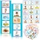 Eersida Visual 35 Pieces Schedule for Toddlers Autism Learning Materials Kids Routine Cards Visual Wall Planner 2 Chore Chart Schedule Board for Home School 2 Rough Strips 35 Hook and Loop DotsCyan