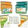 Channie's Channies Workbook Set for PreKindergarten 3rd Grade Elementary School Students 4 Handwriting Pads 2 Math Practice Workbooks 6 Pack