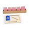 Amazing Child Mini Grooved Letter Tiles Lower Sassoon Case with Tray and Stylus
