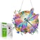 Koikify Diamond Painting Hanging Pendant Kit for Adults Flower Dragonfly Diamond Art Window Hanging Ornament with DoubleSided Pattern Indoor Home Decoration and Gift