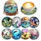 Meothan 8 Pcs Diamond Art Coasters Kits for Adults with Holder Cork Pads Diamond Dots Art Painting Coasters Crafts Kit for Home Office Decor Different Animals