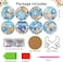 Zythron 8 PCS Diamond Art Coasters Ocean Diamond Painting Coasters Kits Ocean Animals with Holder DIY for Beginners Adults Diamonds Art Crafts Supplies 4x4 in