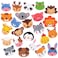 sinceroduct 5D DIY Kids Animal Diamond Stickers Kits for Boys Girls Beginners