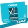 Canson XL Series Watercolor Textured Paper Pad for Paint Pencil Ink Charcoal Pastel and Acrylic Fold Over 140 Pound 11 x 15 2 Pack Foldover Cover 30 Sheets