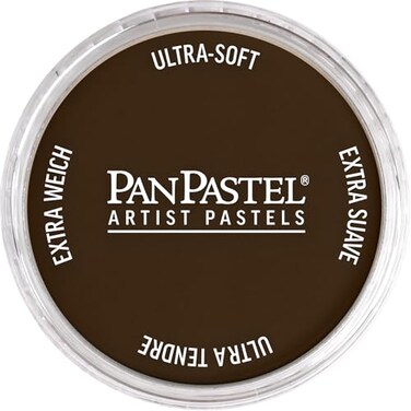 PanPastel Artist Pastels by GOLDEN Red Iron Oxide Extra Dark 244 62mm Pan Diameter Professional Artist Pastels Unique Pan Format cakelike
