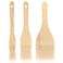 Patelai 3 Pieces Flat Hake Brushes for Watercolor Pottery Glaze Artist Ceramic Acrylic Painting Brushes Set