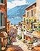 QUITEDEW Paint by Number for Adults BeginnerScenery Paint by NumbersGarden Paint by Numbers Kits Suitable for Home Wall Decoration 16x20 Inch