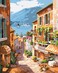 QUITEDEW Paint by Number for Adults BeginnerScenery Paint by NumbersGarden Paint by Numbers Kits Suitable for Home Wall Decoration 16x20 Inch