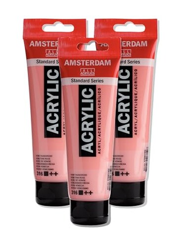 Amsterdam Standard Series Acrylic Tube 120ml Venetian Rose 316 17093162