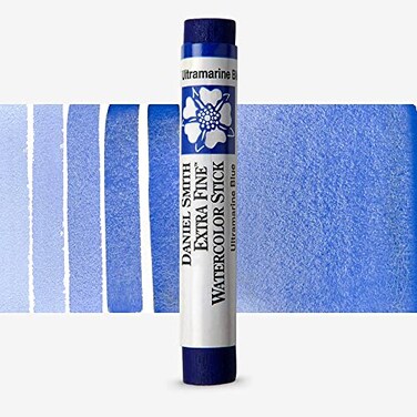 DANIEL SMITH Daniel Smith 284670038 Extra Fine Watercolor Stick 12ml Paint Tube Ultramarine Blue 041 Fl Oz Pack of 1
