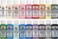 Delta Creative 18 Ceramcoat Acrylic Paint Set 2 oz Top Colors