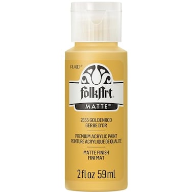 FolkArt Acrylic Paint 2 oz Goldenrod