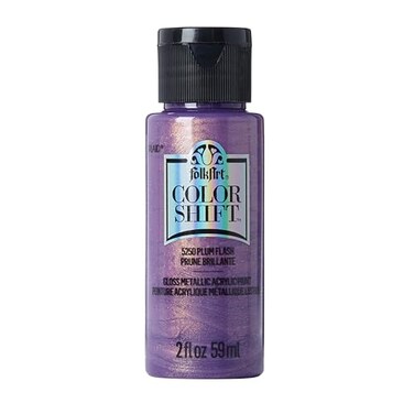 FolkArt Color Shift Paint 2 Ounce Plum Flash 2 Fl Oz
