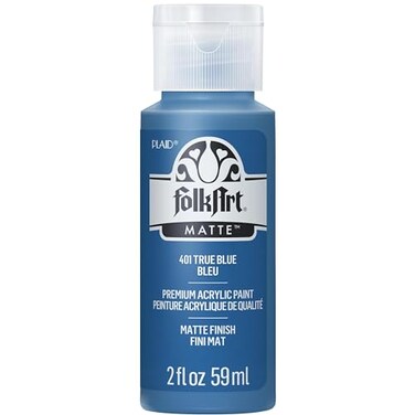 FolkArt K401 Acrylic Paint 2 oz True Blue