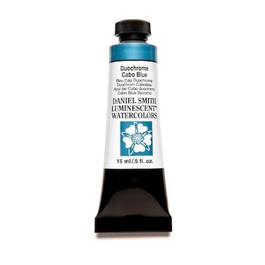 DANIEL SMITH Daniel Smith Extra Fine Watercolor 15ml Paint Tube Duochrome Cabo Blue 284640044 05 Fl Oz Pack of 1