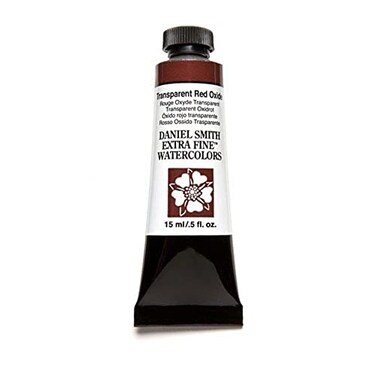 DANIEL SMITH Daniel Smith 284600130 Extra Fine Watercolor 15ml Paint Tube Transparent Red Oxide 05 Fl Oz Pack of 1
