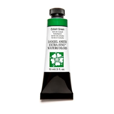 DANIEL SMITH Daniel Smith Extra Fine Watercolor Paint 15ml Tube Cobalt Green 284600026 051 Fl Oz Pack of 1