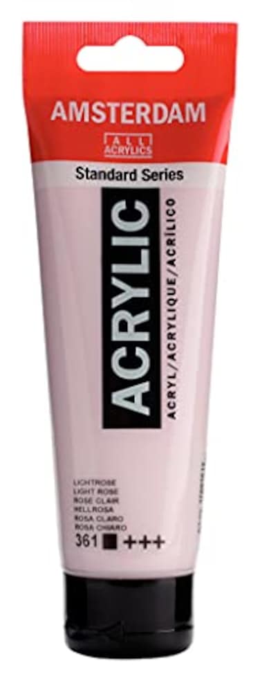 Amsterdam Standard Series Acrylic Tube 120ml Light Rose 361 17093612