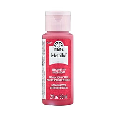 FolkArt Garnet Red Acrylic Paint 2 fl oz
