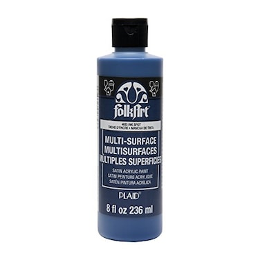 FolkArt MultiSurface Paint 8 oz Ink Spot
